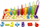 Lodër edukative Ecotoys Abacus Blocks Numbers, abakus druri, numra dhe forma gjeometrike, shumëngjyrëshe