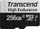Kartë memorie Transcend 350V MicroSDXC, 256GB, Class 10 UHS-I U3, e zezë