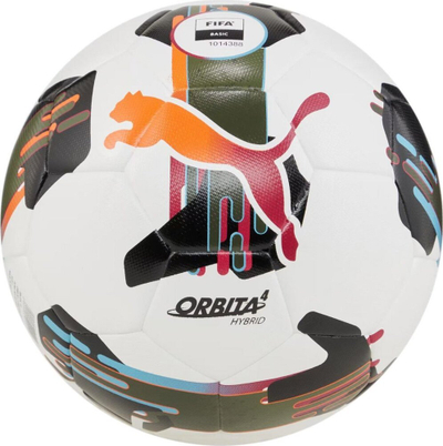 Top futbolli Puma Orbita 4 HYB FIFA Basic, madhësia 5, shumëngjyrësh