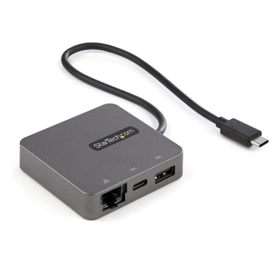 Adapter multiport USB C StarTech.com USB C Mini Dock, HDMI VGA, Gigabit Ethernet, gri