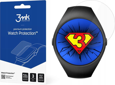 Заштитно стакло за часовник 3mk Watch Protection FlexibleGlass Lite Polar M200, 0.2mm, сет 3 парчиња, проѕирно