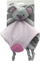 Lodër pellushi Tulilo Miluś Koala, 25 cm, rozë-gri