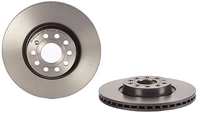 Disk frenimi ATE 09.9772.11, për Audi A3 Quattro 2006-2013, përpara, gri