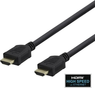 Kabllo HDMI Deltaco High Speed, 7m, 4K, i zi