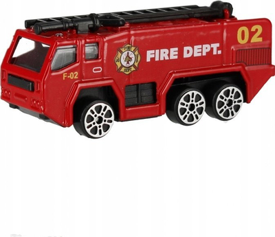 Set parkimi zjarrfikësash Mega Creative Fire Brigade, 24 pjesë, me aksesorë, shumëngjyrësh