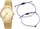 Set orë dore dhe byzylykë Esprit Noel ES1L174M0075
