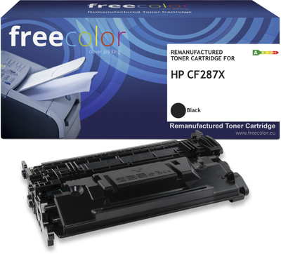 Toner Freecolor HP 87X CF287X, 24000 faqe, i zi