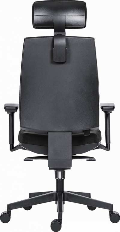 Karrige zyre Powerton Jana, ergonomike, e zezë