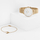 Set orë dhe byzylyk për femra Daniel Wellington Petite 32 YG, Elan Unity Bracelet G, 175 mm, të artë