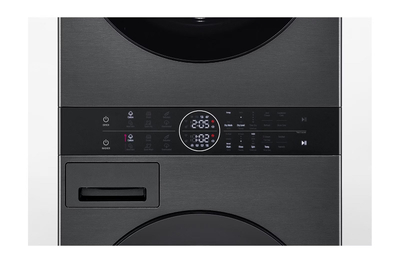 Lavatriçe tharëse LG WashTower WT1210BBF, 12kg 10kg, AI DD, klasa A, e bardhë