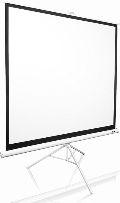 Ekran projektori Elite Screens Tripod T99NWS1, 99", 1:1, i bardhë