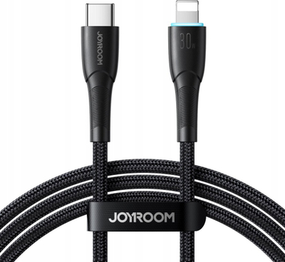 Kabllo karikuese Joyroom Starry Series SA32 CL3, USB C në Lightning, 30W Power Delivery, 1m, gri