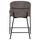 Stol mesatar Wolf 56x56x96Hcm (HM8584.01), gri/ zezë