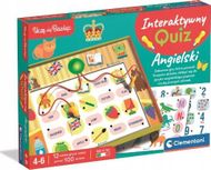 Loja edukative Clementoni Interactive English Quiz Game, 12 lojëra, mbi 1000 kuize, shumëngjyrëshe