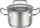 Tigan i lartë Roesle Expertiso, 16cm, çelik inox, me kapak xhami