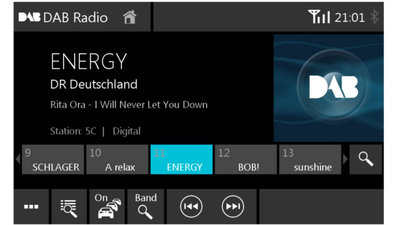 Pajisje DAB+ për Përmirësim të Radios BLAUPUNKT CARBLMM008