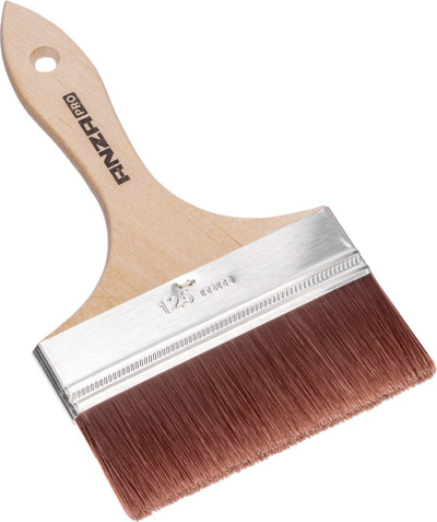 Furçë lyerje GCS Smoothing, 125 mm, me dorezë druri