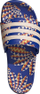 Shapka Adidas Adilette, sportive, slip on, blu shumëngjyrëshe