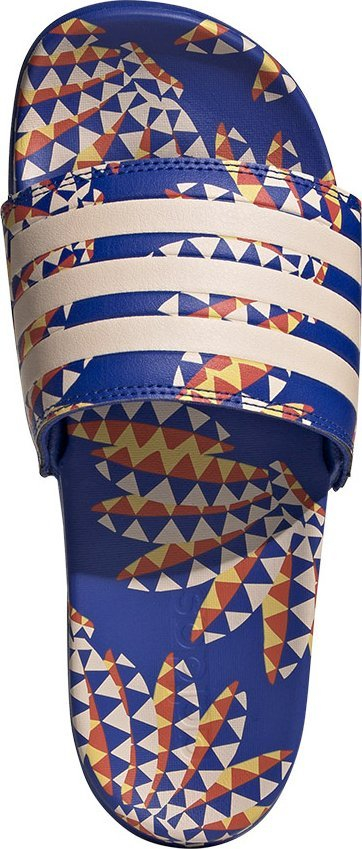 Shapka Adidas Adilette, sportive, slip on, blu shumëngjyrëshe