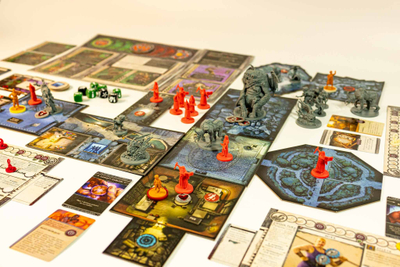 Lojë tavoline Portal Games Cthulhu Death May Die Fear of the Unknown, edicioni polonisht, bashkëpunuese