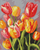 Set pikture me diamant Norimpex Spring Bouquet, 40 x 50 cm, gurëza holografikë AB