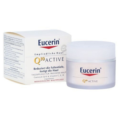 Krem për zbutje të lëkurës për lëkurë të ndjeshme Q10 Active Eucerin 50 ml