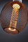 Llambë dekorative Paulmann MetallicGlow Globe Spiral, LED 4.2W, me bazë E27, e zezë