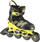 Rola inline Nils Extreme NA11010, madhësia L 39-42, rrota 80 mm, zi verdhë