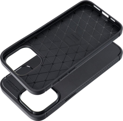 Mbulesë telefoni Carbon Premium për iPhone 14 Plus, karbon, e zezë