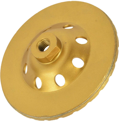 Disk bluarës me diamant GEKO TURBO, 125mm, M14