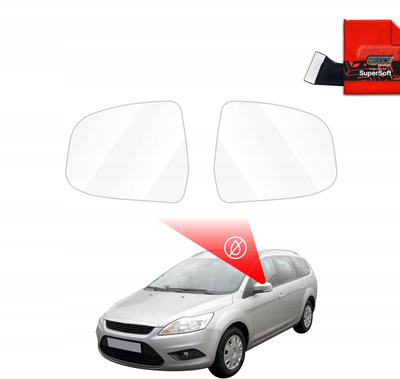 Folie mbrojtëse pasqyre ZeroDrop, Ford Focus Mk2 Estate Facelift 2007-2011, hidrofobike, transparente