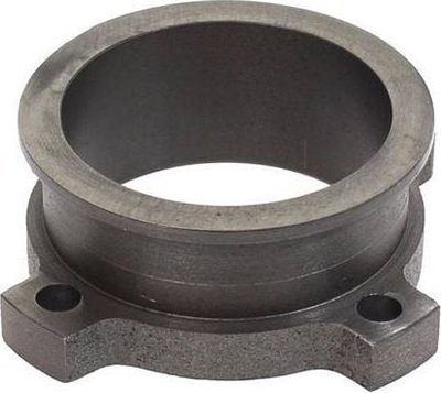 Flanxhë downpipe TurboWorks T03, 4 bulona, 3" V-Band, gri