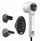 Фен за коса Genius INVICTUS Hair D7, сет 4 дела, 1600W, бел