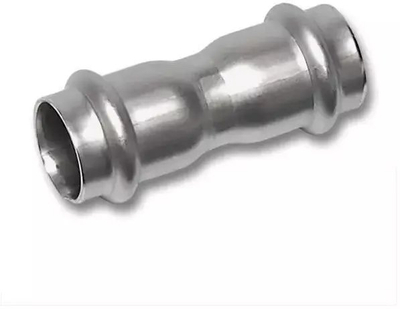 Bashkues presimi Sanha NiroSan 2M, inox, 88.9 mm, argjendtë