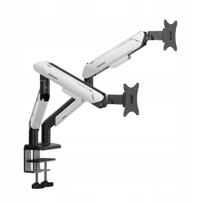 Krah monitori Anda Seat A9-2S, dyfishtë, 17-42", 2-15kg, zi bardhë