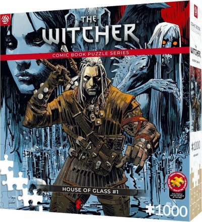 Puzzle Good Loot Вештерот House of Glass, 1000 парчиња, повеќебојно