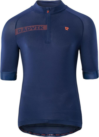 Bluzë çiklizmi Radvik Alpha GTS M për burra, prej materiali poliestër me elastan, blu e errët
