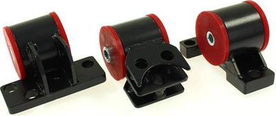 Set mbajtësa motori Honda Civic Del Sol, B16 B18 swap, deri 800 WHP, i zi me të kuqe