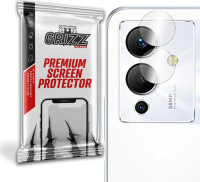 Xham mbrojtës kamerje GrizzGlass Hybrid për Infinix Note 12 5G, 2 copë, transparent