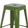Stol metalik Melita 43×43×67 cm (HM8573.13), gjelbër