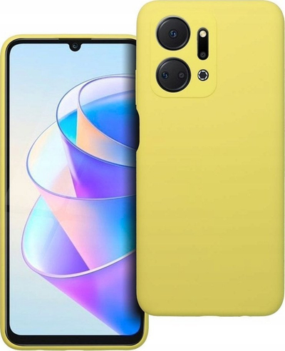 Kapak silikoni për telefon Honor X7a, 2mm, Colorful