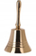 Zile dekorative Mondex BELL, 11cm, metalike, ngjyrë ari