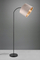 Llambë dysheme JULIETA 419090144, 156cm, kadife taupe, metal i zi