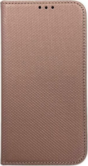 Mbulesë telefoni Motorola Moto G82 5G Smart Magnet, me portofol, rozë gold