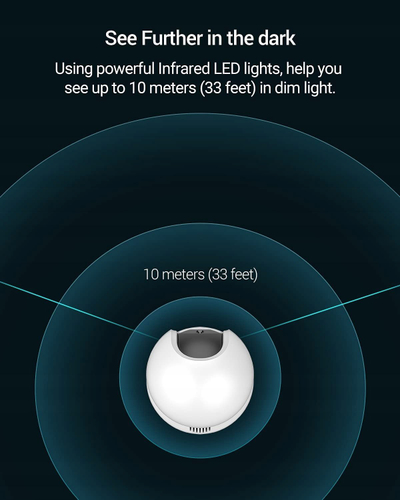 Kamerë sigurie Wi-Fi EZVIZ CS-CP1, 4MP 2K, IR 10m, e bardhë