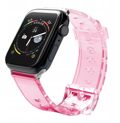Rrip dore për orë Hurtel Cinturino Light, Apple Watch 38mm 40mm, TPU, i kuq