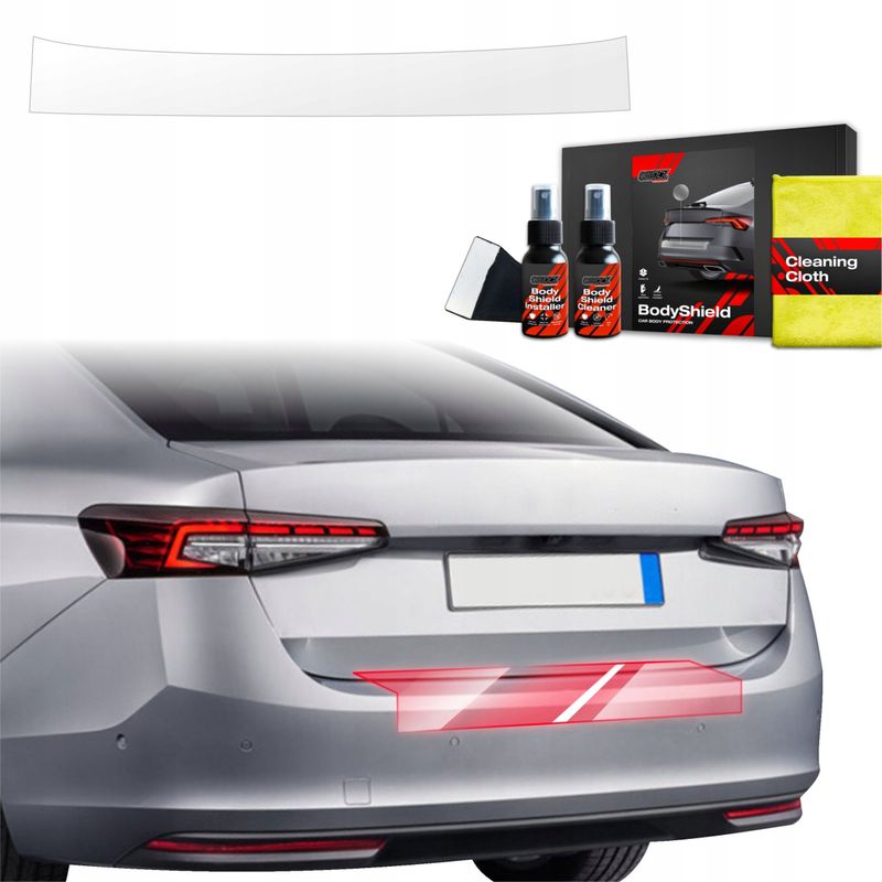 Folie mbrojtëse bagazhi BodyShield Skoda Superb 4 Combi 2024-2026, transparente