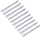 Kunja teli për çadër Hi-Tec Herrpeg 92800490166, set 10 copë, 23cm, argjend