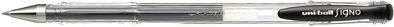 Гел пенкало Uni Mitsubishi UM-100, врв 0.5mm, линија 0.3mm, црно