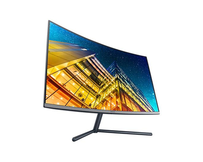 Monitor i lakuar Samsung UR59C U32R590CWP, 32", 4K, gri e errët
